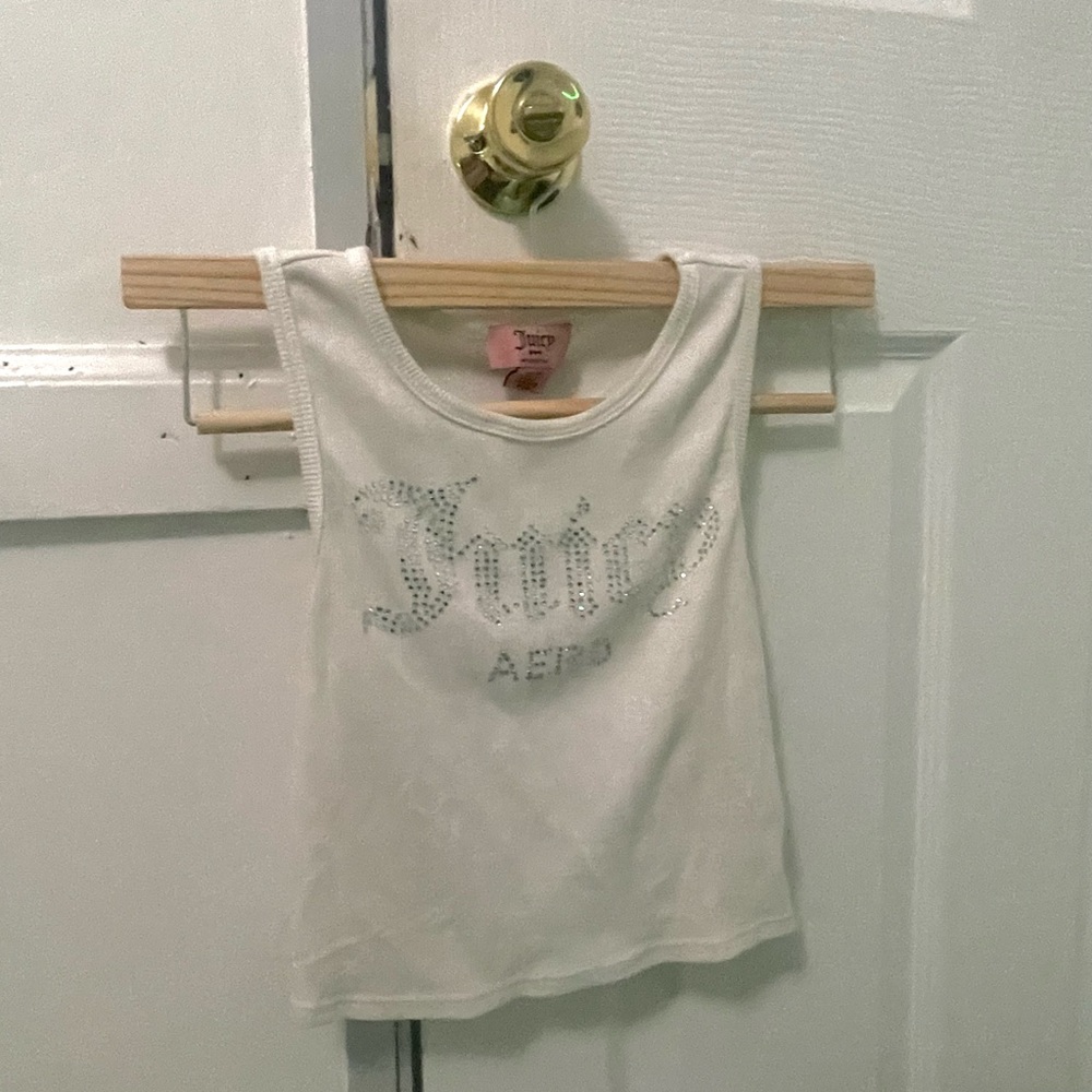 Juicy Couture White Casual Tank Top